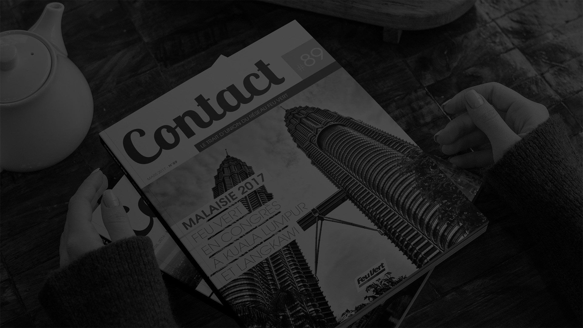 Contact, magazine interne, communication interne