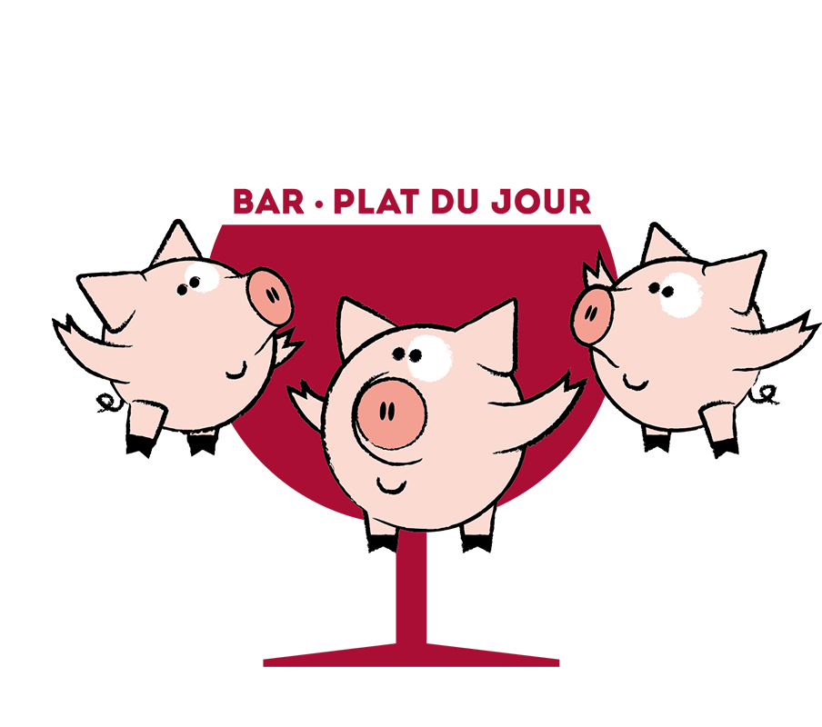 Aux 3 Cochons Lyon Croix-Rousse logo