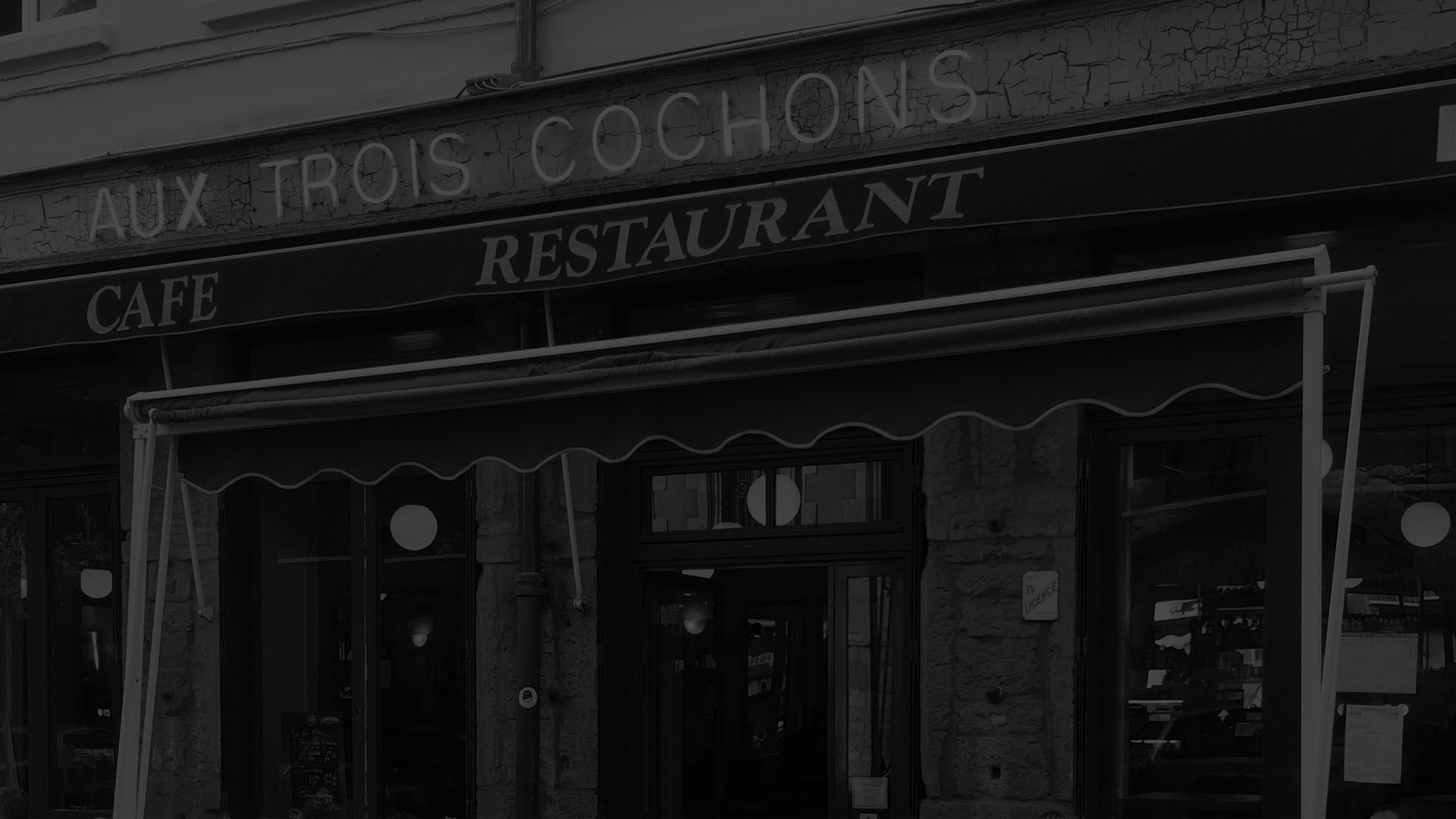 Aux 3 Cochons Croix-Rousse façade actuelle