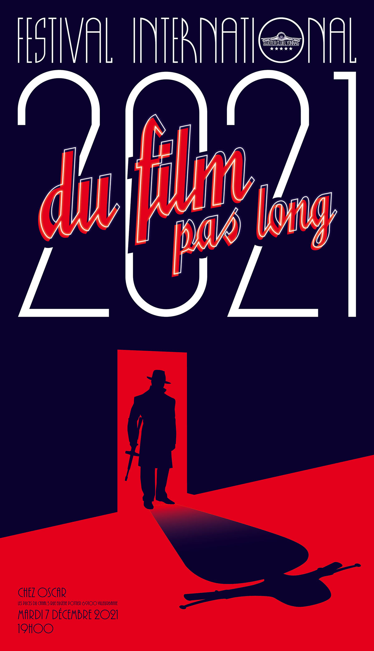 Affiche Festival International du Film Pas Long 2021